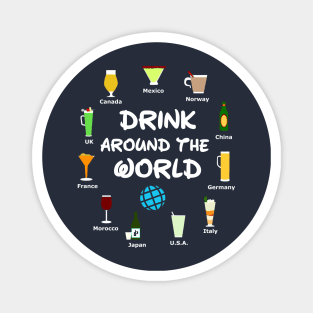 EPCOT Drink Around The World Magnet